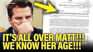 Matt Gaetz Gets the NEWS HE FEARED from Investigators