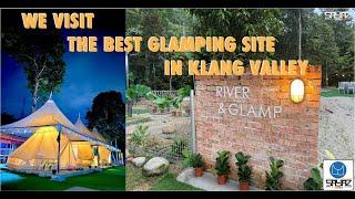 River & Glamp Ulu Yam. Inside Nur Laman Bestari Eco Resort. #Glamping #GlampingByTheRiver