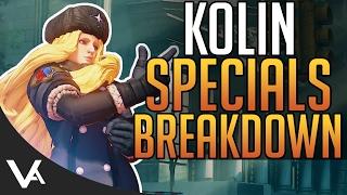 SFV - Kolin Trailer Breakdown! Special Attacks & Setups For Street Fighter 5 Season 2