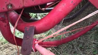 New Holland small square baler twine routing - How to