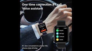 1.85 Inch Bluetooth Smart Watch Full Touch Screen Sport Watch Men Women Smartwatch