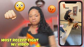 Storytime: My Most Recent Fight w/ video | Rayne D’shyne