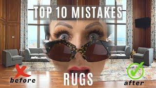 Top 10 Design Mistakes You're Making in Your Home | ALL ABOUT AREA RUGS