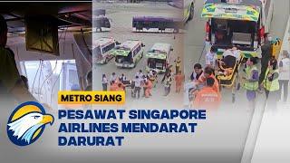 Turbulensi, Singapore Airlines Mendarat Darurat di Bangkok