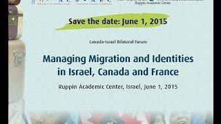 Models of Diversity: The State and Identity in Canada, France and Israel