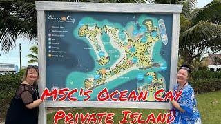 MSC Cruise Lines Ocean Cay Private Island Island Tour and Review