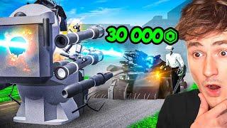 Spending 30,000 Robux on Engineer Camerman! (Tower Defense)