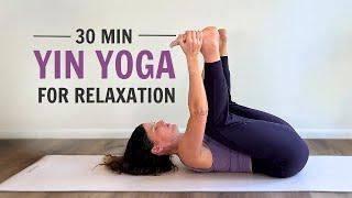 30 Min Yin Yoga | Relaxing Full Body Stretch