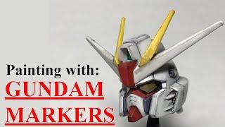 How to paint with Gundam Markers