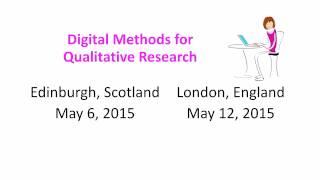 Digital Methods for Qualitative Research