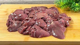 CHICKEN LIVER the Hungarian way! My guests were thrilled! My cooking tricks. Fast and tasty