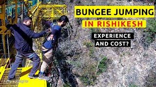 India's Highest BUNGEE JUMPING in RISHIKESH, Uttarakhand | Experience and cost | Jumpin heights