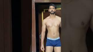 Tall, big and handsome #indian #desi #gabru #haryanvi #tommyhilfiger #undies #shower #steam