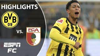  SCINTILLATING GAME!  Borussia Dortmund vs. Augsburg | Bundesliga Highlights | ESPN FC