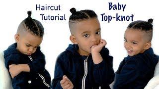 Baby Top-Knot Hair Cut (Super cute!)  - HAIR TUTORIAL | ARIBA PERVAIZ