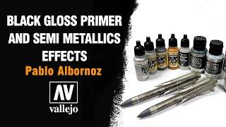 BLACK GLOSS PRIMER & SEMI-METALLICS EFFECTS by Pablo Albornoz️️