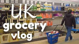 Realistic grocery shopping UK | No talking