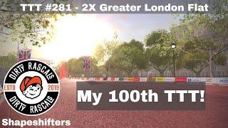 Zwift WTRL TTT #281 - 2X Greater London Flat - My 100th TTT - 4K Broadcast