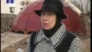 Новополоцк. Строительство храма иконы Божией Матери "Нечаянная Радость". 2011 год.