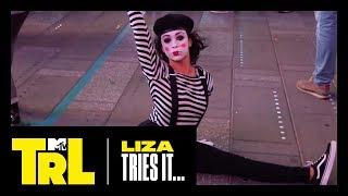 Liza Koshy Tries Miming in Times Square | MTV's Liza Tries It