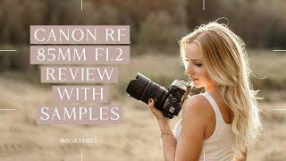 Canon RF 85mm 1.2 for wedding photographers with SAMPLES