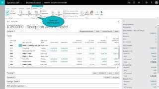 Dynamics 365 Business Central - Manage Existing Job