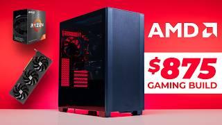 $875 AMD Gaming PC Build: Max Performance, Minimal Cost! (Full Benchmarks!)