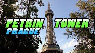 PETRIN LOOKOUT TOWER - Prague - Czechia (4k)