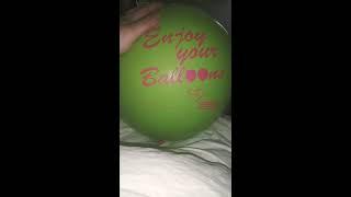 Another balloon squeeking video (feat JennyLoons ballon)