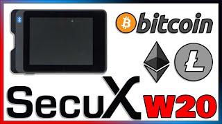 SecuX Stone W20 Bitcoin Cryptocurrency Altcoin Hardware Wallet Unboxing & Teardown