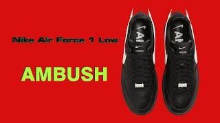 DETAILED LOOK: AMBUSH x Nike Air Force 1 Low Black drops February 28, 2023 PRICE