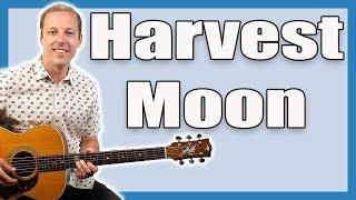 Harvest Moon Guitar Lesson (Neil Young)