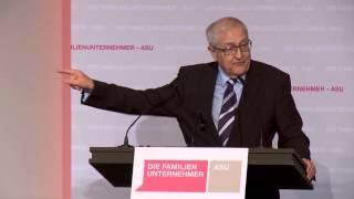 Rainer Brüderle auf den Familienunternehmer-Tagen 2013