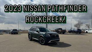 The all new 2023 Nissan Pathfinder RockCreek!