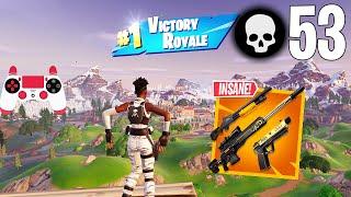 56 Elimination Solo Vs Squads Gameplay "Build Only" Wins (Fortnite Chapter 5)