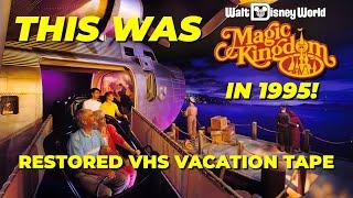 This Was Magic Kingdom Walt Disney World In 1995: Restored VHS Vacation Home Video Tape