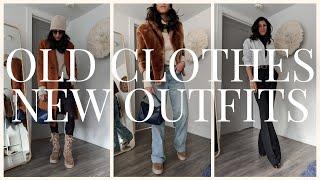 Make New Outfits From Old Clothes | Shop Your Closet Wardrobe Essentials