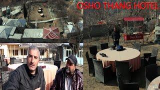 SPENT A GORGEOUS  SUNNY SPRING DAY AT OSHO THANG HOTEL MINAPIN - NAGAR VALLEY