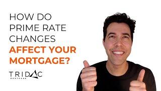 How do prime rate changes affect your mortgage?