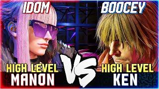 SF6 ▶ iDom (Manon) vs Boocey (Ken) ▶ High Level Gameplay