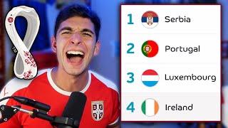 REACTING to My World Cup Qualifiers Group Stage Prediction