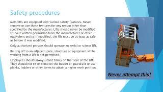 Aerial Lift training 2023