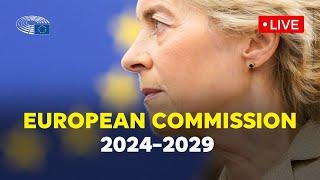 Parliament debates with Ursula von der Leyen and votes on the new European Commission