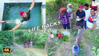 Beautiful Village Nature 4K Video by Best DJI Drone Camera || Beautiful Home & People Life in India