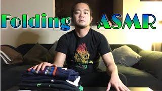 ASMR Folding laundry | no talking
