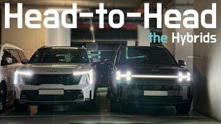 2024 Hyundai Santa Fe Hybrid vs Kia Sorento Hybrid Head-to-head - the BEST SUV of two worlds