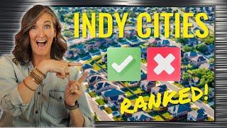 The 10 BEST places to live near Indianapolis - MAP TOUR!