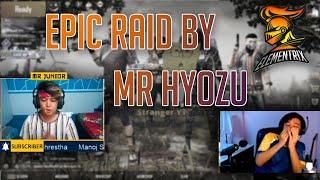 EPIC RAID BY MR HYOZU TO MR JUNIOR | LIVE REACTION | MR JUNIOR