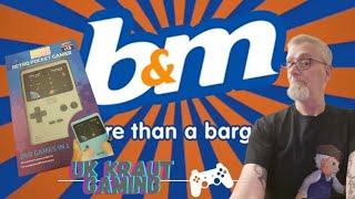 B&M - Retro Pocket Gamer Unboxing & Play On