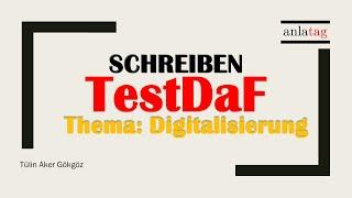 TestDaF Wortschatz 3| Schriftlicher Ausdruck | Digitalisierung